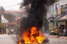 Myanmar parcel bomb blast leaves five dead, one injured