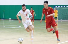 Vietnam tie with Lebanon in Futsal playoff match