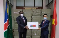 Vietnamese people assists African countries in COVID-19 combat