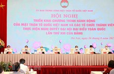 Party leader attends Vietnam Fatherland Front's national conference