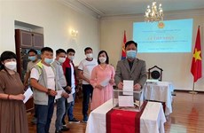 Vietnamese in Mongolia support COVID-19 fight at home