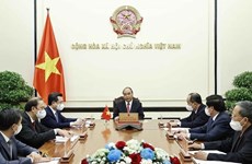 Vietnamese, Cuban Presidents discuss measures to further promote bilateral ties