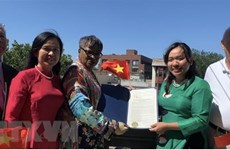 Vietnamese flag raised in US city of Jersey on National Day