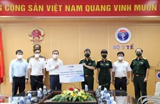 Military Bank donates 1 million N95 medical masks to Ministry of Health 