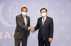 Top Vietnamese legislator meets with IAEA leader