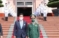 Japanese Defence Minister visiting Vietnam