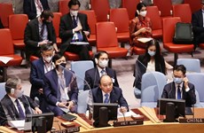 President raises proposals at UNSC’s high-level open debate on climate security