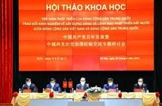 Vietnam, China share experience in Party building