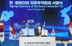 RoK signs bilateral FTAs with Cambodia, Philippines