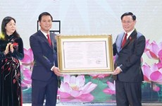 Birth centenary of late NA leader, establishment of Tu Son city announced