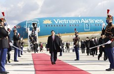 PM Pham Minh Chinh begins official visit to France 