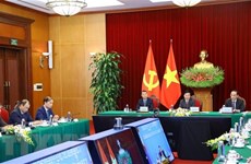 Vietnamese, Cambodian Party officials hold online talks 