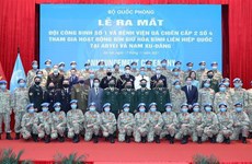 Vietnam’s first sapper unit joining UN peacekeeping operations makes debut
