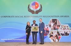 Businesses honoured for social activities  