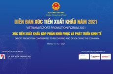 Vietnam Export Promotion Forum 2021 to take place on December 15