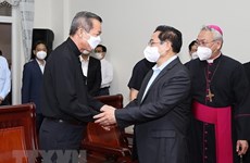 PM sends Christmas greetings to Catholic dignitaries, followers in Ba Ria – Vung Tau