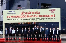 THACO exports first batch of 870 semi-trailers to US