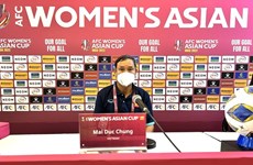 Vietnamese female football team to play with high resolve in Asian Cup final