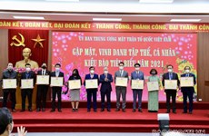 Overseas Vietnamese honoured for contributions to homeland’s COVID-19 combat  
