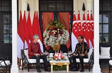 Indonesia, Singapore sign cooperation agreements