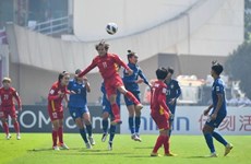 Vietnam win 2-0 over Thailand in play-off round in women's football World Cup