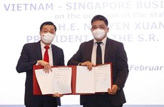 Vietnamese, Singaporean firms sign cooperation deals worth nearly 11 billion USD 
