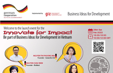 GIZ project to nurture German startup ideas in Vietnam