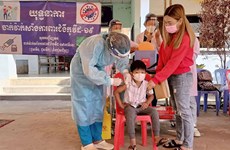 Cambodia announces interval between COVID-19 vaccine doses for children under 5