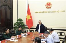 President chairs meeting on review of Party resolution on national protection strategy