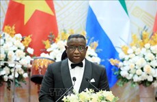 Sierra Leone President wraps up Vietnam official visit
