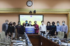 USAID, UNICEF provide 1 million USD in COVID-19 supplies to Vietnam