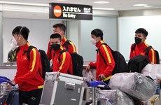 All Vietnamese players tested negative to SARS-CoV-2 upon arrival in Japan