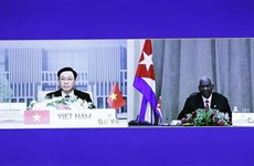 Top legislators of Vietnam and Cuba hold online talks