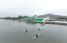Athletes training hard for SEA Games 31’s rowing, canoeing events 