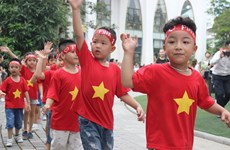Full of happiness when Hanoi opens preschools