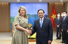 Prime Minister welcomes Canadian Foreign Minister
