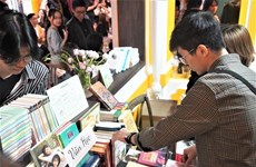 Vietnamese students gather at book festival in Moscow