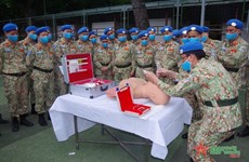 Level-2 Field Hospital No. 4 transferred to Peacekeeping Operations Department 