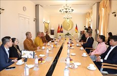 Vietnam Buddhist Sangha official visits Germany