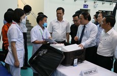 Ministry of Health inspects COVID-19 control in Bac Ninh before SEA Games