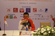 SEA Games 31: Football coaches hail facilities at Thien Truong Stadium