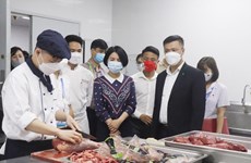 Hanoi health department checks food services at two SEA Games 31 hotels