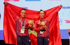 Five bodybuilding gold medals for Vietnam at SEA Games 31