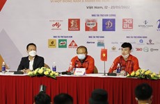 SEA Games 31: Press conferences held ahead of semi-final football matches
