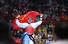 SEA Games 31: Two more gold medals for Vietnamese taekwondo team