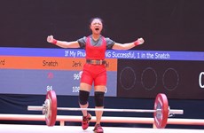 SEA Games 31: Thai weightlifter wins gold in women’s 49kg