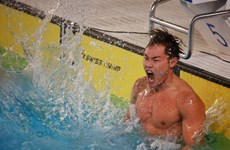 SEA Games 31: Singaporean sets record in men’s 50m freestyle swimming