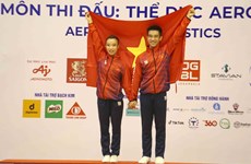 Vietnam win golds in aerobics