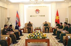 Vietnam, Cambodia boost defence ties