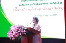 World No Tobacco Day observed in Hanoi